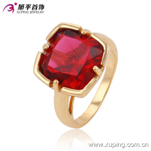 Fashion Zircon Copper Bbrass Alloy Plating Gold College Jewelry Finger Ring for Women -13527